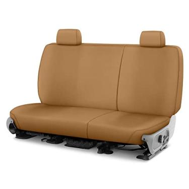 Imagem de Covercraft Capa de assento personalizada SeatSaver segunda fileira para modelos selecionados Toyota Venza - polialgodão (bronze)