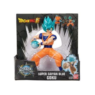 Imagem de Boneco Goku Super Saiyajin Blue Kamehameha 14cm Dragon Ball