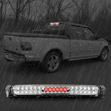 Imagem de Conjunto de luzes de alta montagem, para Ford 1997-2004 F150 / 2004 Heritage Third Center Cargo Reverse LED Traseiro Luz de Freio Barra traseiraBanpo prata BP-HMBL-9704FORD-CR-FBA