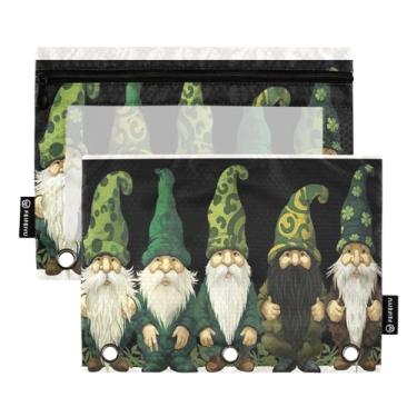 Imagem de Wassud Five Gnomos Pacote com 2 Pastas de Fichário Pastas de Bolso com 3 Furos, Pasta Organizadora de Fichários para Casa, Escritório