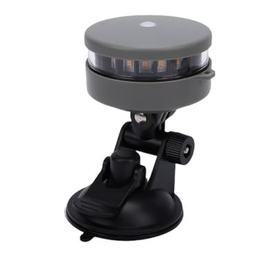 Imagem de Yunseity Luz de Navegação para Barco, Luz de Proa LED Marinha Branca Quente Com Base de Ventosa, IP67 à Prova D'água 55LM 2NM Luz de âncora de Visibilidade para Veleiros Pontão Skiff de