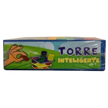 Imagem de Torre Inteligente Brinquedo Educativo E Pedagógico Em Mdf - Tralalá, M