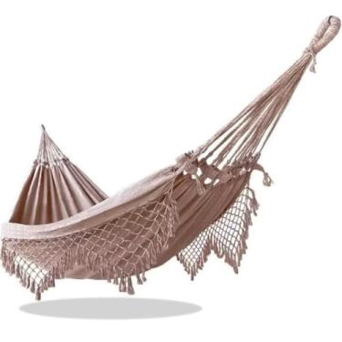 Imagem de Rede de Descanso Casal Dormir Grande Luxo Gigante(Caramelo Mesclado)