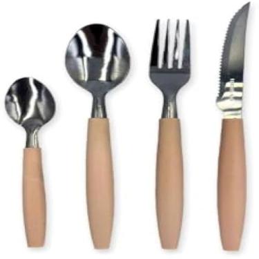 Imagem de Conjunto elegante para cozinha, inclui facas, garfos e colheres,completo.