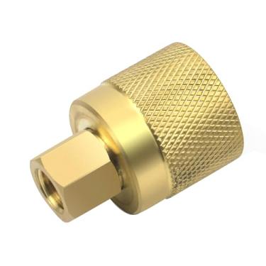 Imagem de Conector de latão RE7141F conector fêmea de empilhadeira tanque de propano válvula adaptadora de conexão fêmea