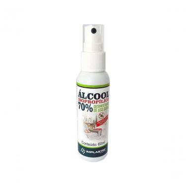 Imagem de Álcool Isopropílico 70% 60ml Pump