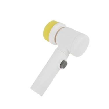 Imagem de Escova Eletrica de Limpeza 5 em 1 Sem Fio Limpador Multiuso Pratico Para Cozinha, Banheiro prático (branco)