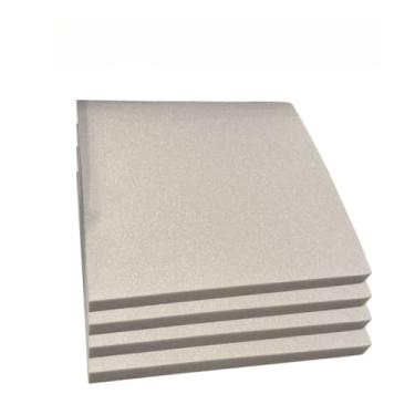 Imagem de Almofada Ortopédica Anti Escaras 44x44x4cm – Assento Confortável para Cadeira Banco de Carro e Escritório (4 unidades Lisas)