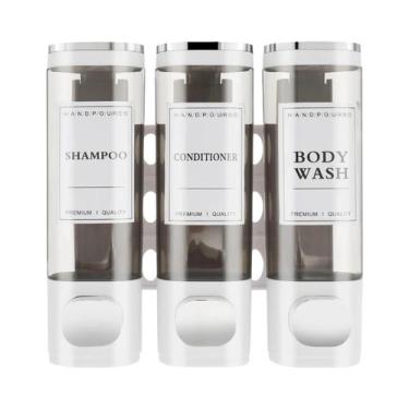 Imagem de Dispensador De Sabonete Líquido Para Banheiro Montado Na Parede, Recip