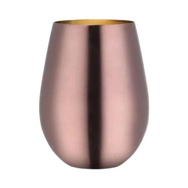 Imagem de Copo De Cerveja E Vinho De Aço Inoxidável Com Revestimento De Titânio 