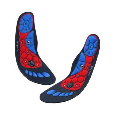 Imagem de Palmilhas Magnéticas Para Terapia, Suporte De Arco, Massagem De Saúde,