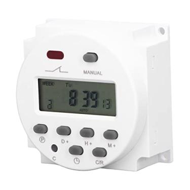 Imagem de Hilitand Switch de Temporizador Digital LCD 16 Em 16 OFF CN101A Timer Eletrônico para Controle de Eletrodomésticos (AC220-240V)
