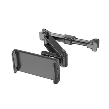 Imagem de Acouto Suporte para Tablet para Carro, Suporte para Encosto de Cabeça 360 ° Ajustável Giratório Com Roda Universal para Telefones e Tablets de 5 a 11 Polegadas (BLACK)
