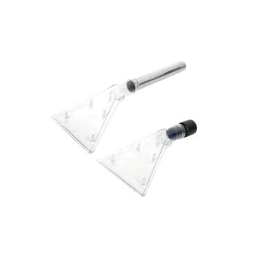 Imagem de Hujscufdjy Acessórios para aspirador de pó 32 diâmetro interno raspador de água cabeça tapete sofá tecido aspirador de pó raspador transparente