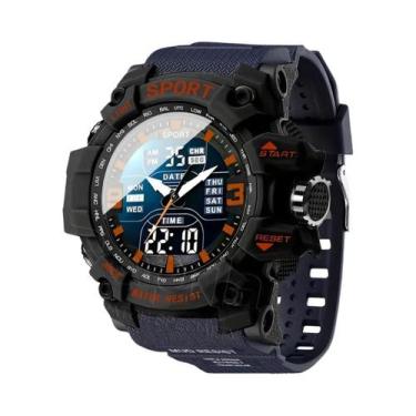 Imagem de Relógio Esportivo Tático Unissex Com Grande Mostrador, À Prova d'Água,