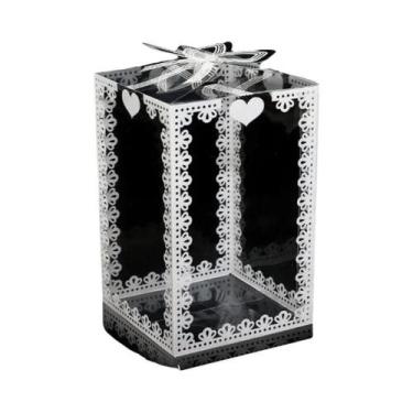 Imagem de Caixas De Presente Transparentes Em PVC 20pcs Embalagem Plástica Clara