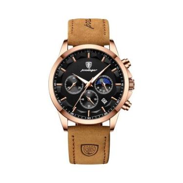 Imagem de Relógio Esportivo De Luxo À Prova d'Água Com Cronógrafo Luminosa E Dat