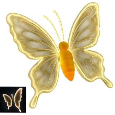 Imagem de Borboleta LED Movimento Bate Asa Decoraçao Natal Festa Casamento Event