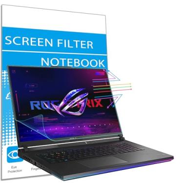 Imagem de i-Tensodo Protetor de tela antiluz azul de 18 polegadas para laptop gamer ASUS ROG Strix Scrar 18, ROG Strix G18 e AUSU TUF Gaming A18/Razer Blade 18, laptop Acer Predator Helios Neo 18, antiarranhões