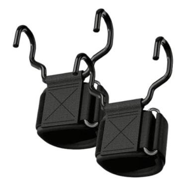 Imagem de UGPLM Conjunto de 2 Ganchos para Levantamento de Peso, Ganchos de Versáteis, Gancho de Pulso para Musculação e Treino na Academia.