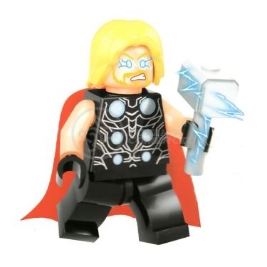 Imagem de Boneco Action Figure Avengers Bloco De Montar Thor