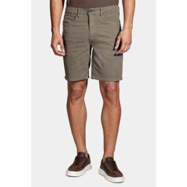 Imagem de Bermuda Color Moletom Verde Militar-Masculino