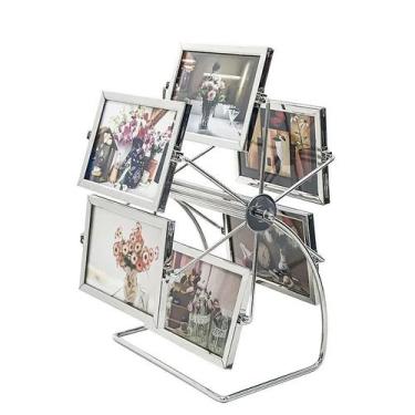 Imagem de Porta retrato roda gigante para 12 fotos 10x15cm  35cm - Sanxia