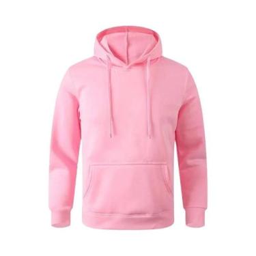 Imagem de Moletom Unissex De Fleece 2023 Casual Esportivo Preto E Branco Minimal