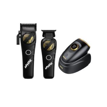 Imagem de Combo Profissional Wmark Maquina de corte + Acabamento NG 8613 COR:Pre