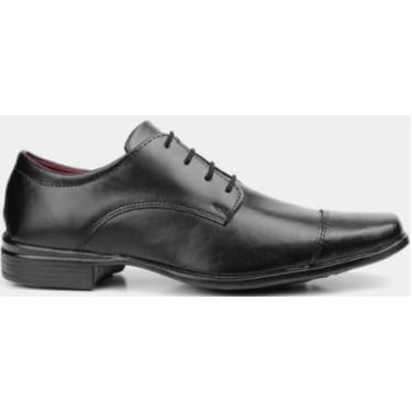 Imagem de Sapato Social Masculino Preto de Amarrar, Estilo Formal com Cadarço