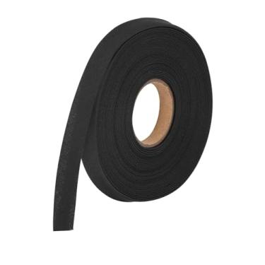 Imagem de Fita de viés de dobra dupla de 1/5.1 cm e 2.5 cm, encadernação de viés de algodão de poliéster macio para costura, acolchoamento, bainha, artesanato e projetos DIY, acabamento contínuo e fácil de usar
