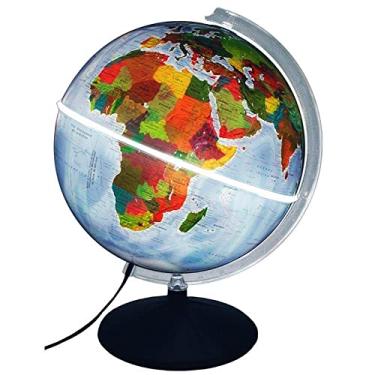 Imagem de GLOBO TERRESTRE LIBRERIA FÍSICO E POLÍTICO MONDO-IL COM LUZ