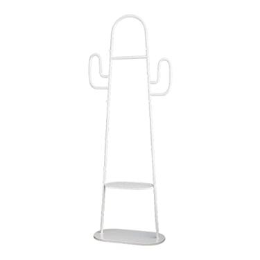 Imagem de KHUTRW3D Suporte para chapéu, cacto, verde, chão, simples, criativo, loja, expositor, quarto, pendurar roupas, cabideiro, corredor, árvore, (branco)