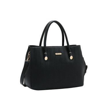 Imagem de Bolsa Mini Tramas - Alça de Mão - Preto - Chenson 3485330
