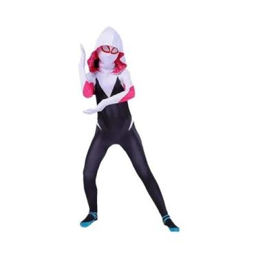 Imagem de Fantasia De Super-Herói Aranha Para Crianças, Macacão De Spandex Para 
