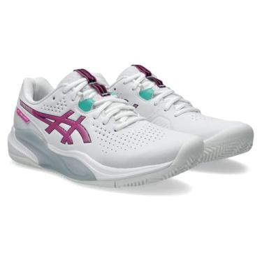 Imagem de ASICS Tênis masculino Gel-Challenger 15 Clay, Branco/Digital Sakura, 38