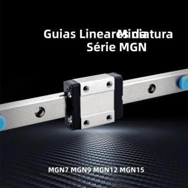 Imagem de Sistema De Guia Linear Miniatura MGN7/MGN9/MGN12/MGN15 Tipo C Tipo H T