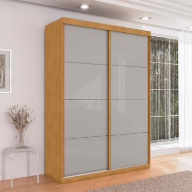 Imagem de Roupeiro 2 Portas E 3 Gavetas Carolina Naturalle Off White