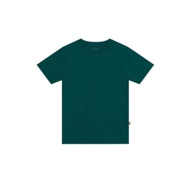 Imagem de Camiseta infantil menino em meia malha Brandili-Verde, Verde, 2