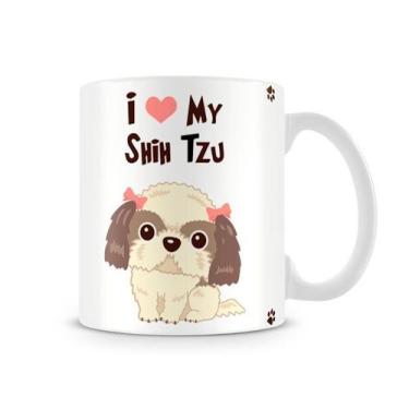 Imagem de Caneca I Love my Shih Tzu - Starnerd