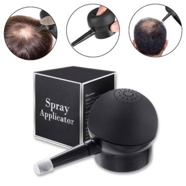 Imagem de Spray Aplicador Bico Borrifador Maquiagem Fibra Capilar Barbeiro Barbe