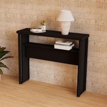 Imagem de Aparador Buffet para Escritório Cantinho do Café com Vidro 120cm Corpo