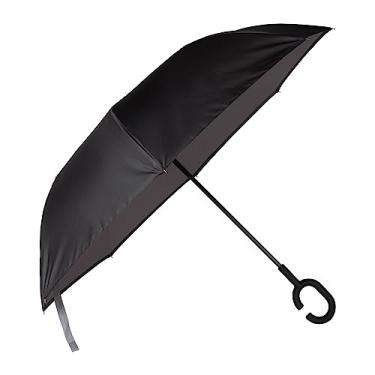 Imagem de Mor - Guarda-Chuva Invertido Preto e Cinza