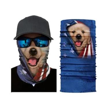 Imagem de Bandana Mágica Sem Costura Monkey Shark, Protetor De Pescoço, Tubo Pro