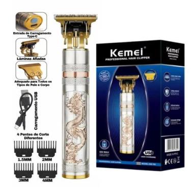 Imagem de Máquina de Barbear Kemei KM-762 , Elegância e Qualidade - ASAF