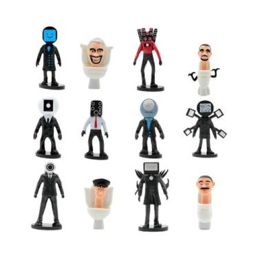 Imagem de Conjunto De Figuras De Ação Skibidi TV Man, Speaker Man, Camera Man, 6