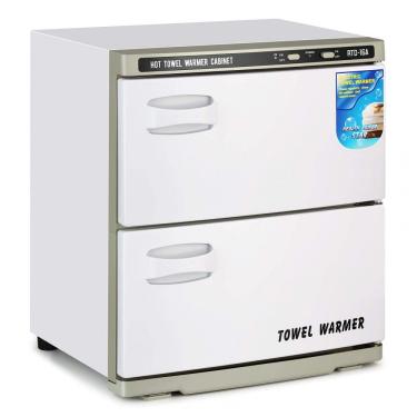 Imagem de Aquecedor de Toalha Elétrico para Barbearia e Salão de Beleza 32L, 110V, Artist Hand, Branco