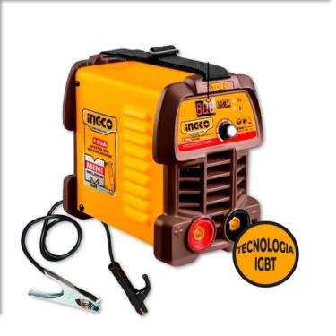 Imagem de Inversora De Solda 130A Mini Ingco Bivolt Tipo MMA Com Tecnologia IGBT