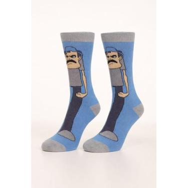 Imagem de Meia Divertidas Turma Chaves Adultos 34-43 Sortidas - GAC VARIEDADES