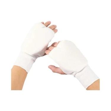 Imagem de Luvas De Boxe Unissex Respiráveis De Malha Com Dedos Cortados Para Cri